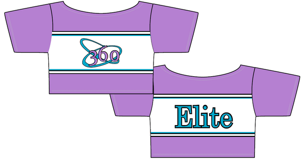 360 Elite - Flash Crop Tee