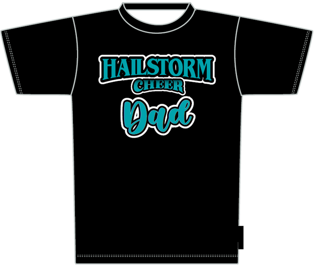 Hailstorm - Athletic Tee | CHEER MOM / DAD