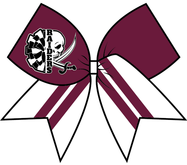 Navarre Raiders - Cheer Bow