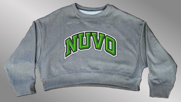 Omega Crop Sweatshirt | Arch Font