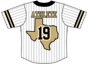 Texas Aces - Full Button Baseball Jersey |19