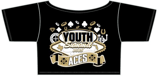 Texas Aces - Flash Crop Tee | SUMMIT 2025